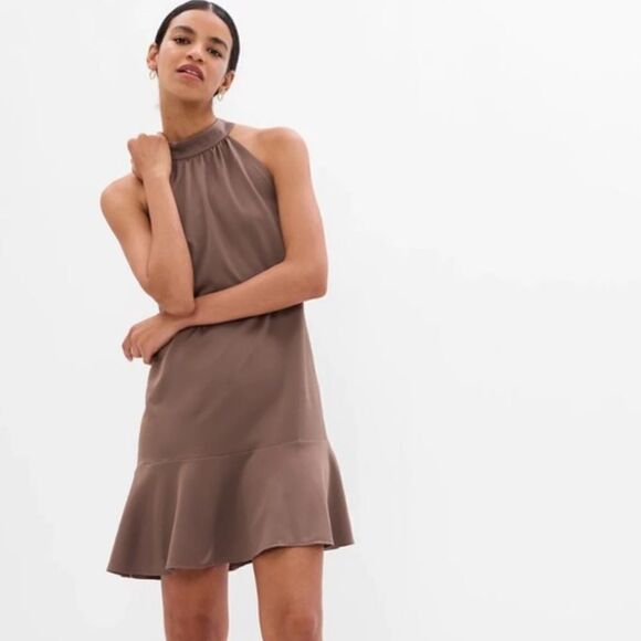NWT Gap Tie Back Mini Dress - Picture 1 of 5